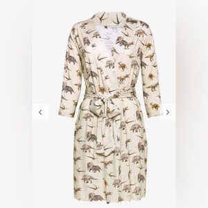 Posh Peanut Vintage Dino Robe